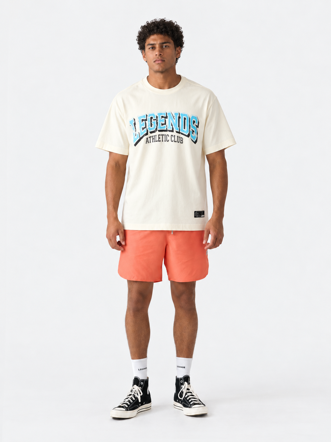 Heritage Oversized Tee AC Natural White
