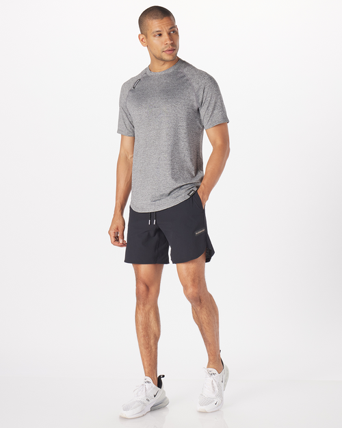 Enzo Tee Black Heather Plus