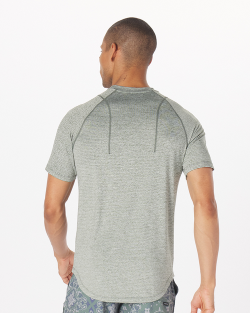 Enzo Tee Hunter Green Heather