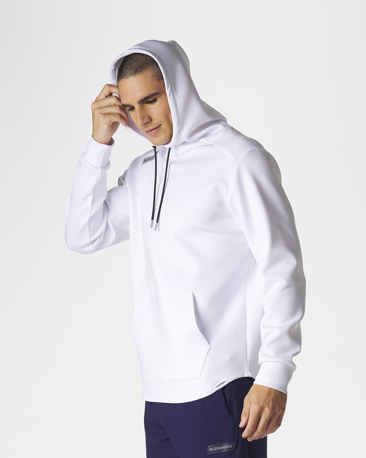 Hawthorne Hoodie White Plus