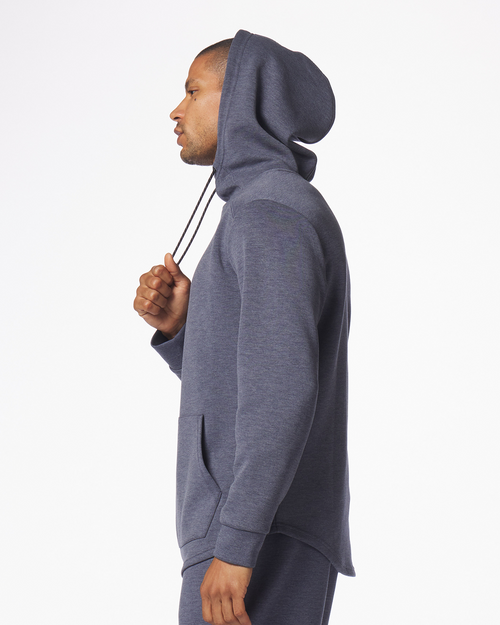 Hawthorne Tech Hoodie Navy Heather Plus