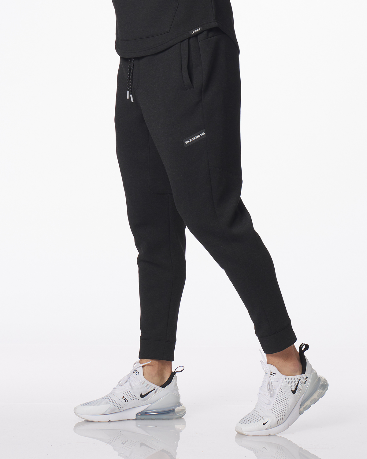 Hawthorne Tech Jogger Black Heather Plus