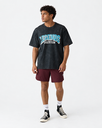 Heritage Oversized Tee AC Washed Charcoal