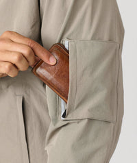 Carson Bomber Jacket Taupe