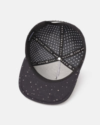 Hochstar Hat Black-Tan Splatter