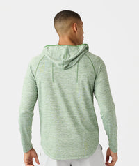Enzo Hooded LS Elm Heather