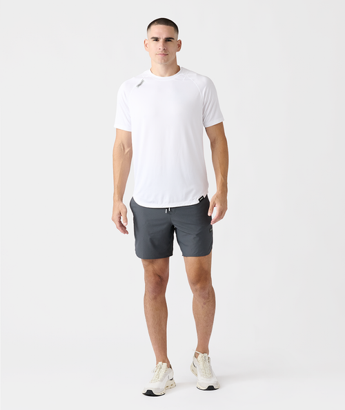 Luka Short Charcoal Gray