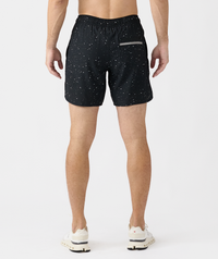 Luka Short Black Splatter