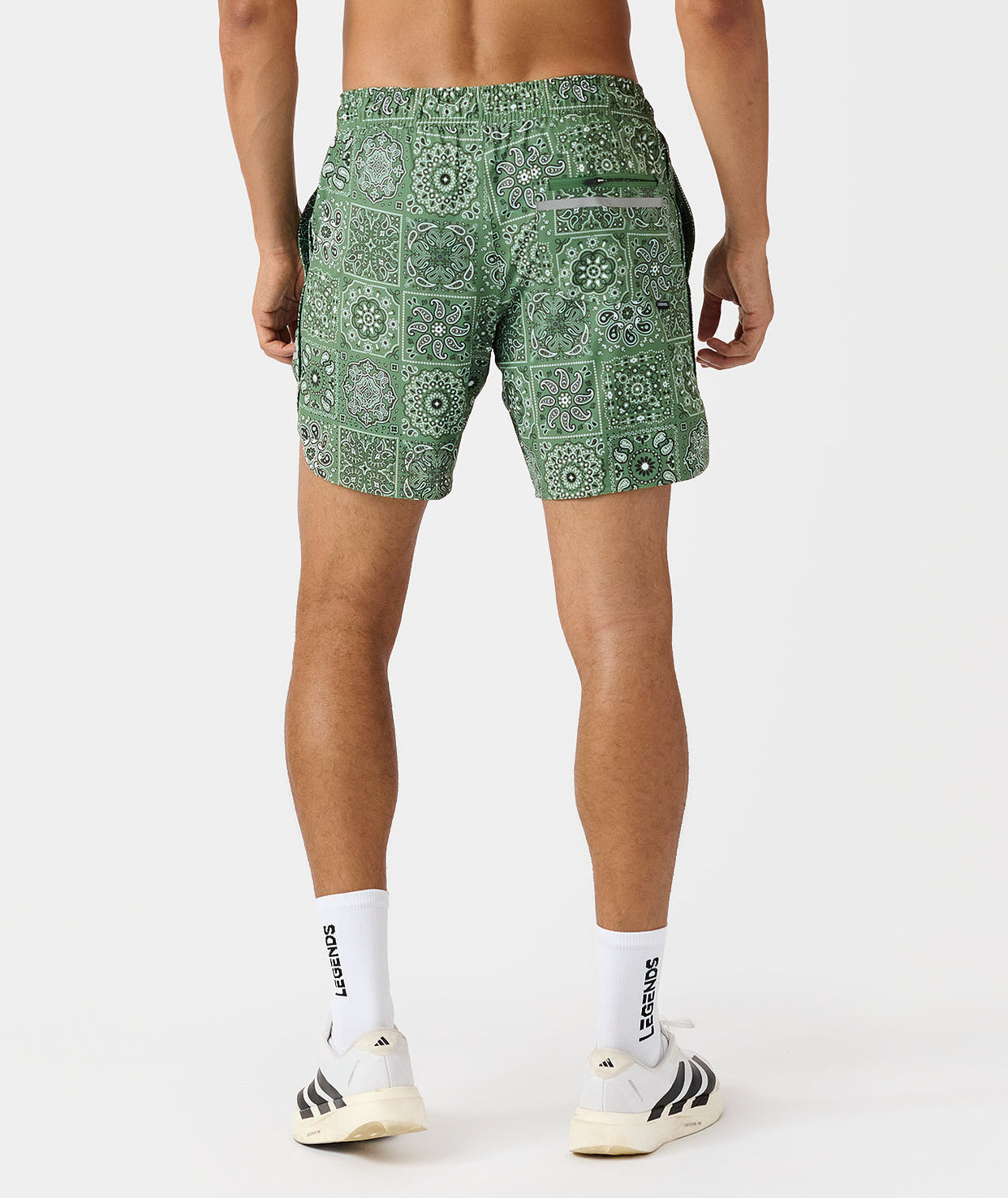 Luka Short Paisley Tile Elm