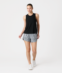 Leni Short Paisley Tile Gray