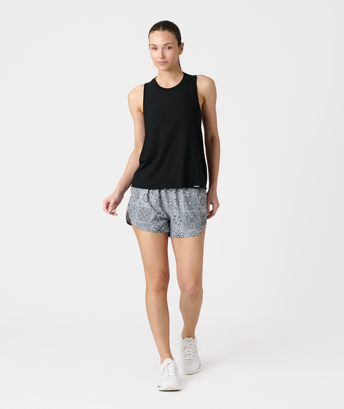 Leni Short Paisley Tile Gray