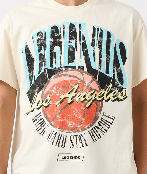 Little Legends Theo Tee Natural White WHSH