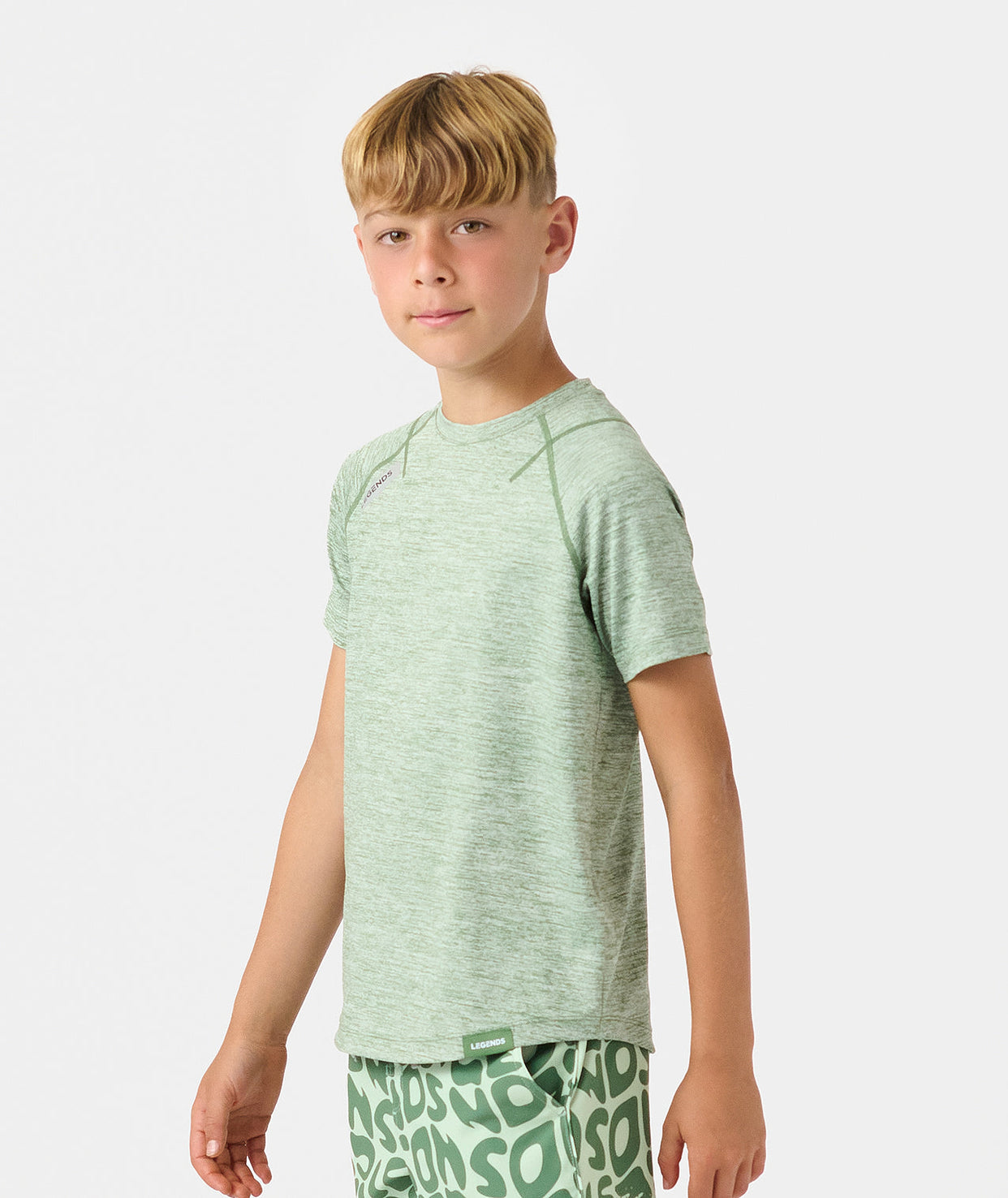 Little Legends Enzo Tee Elm Heather