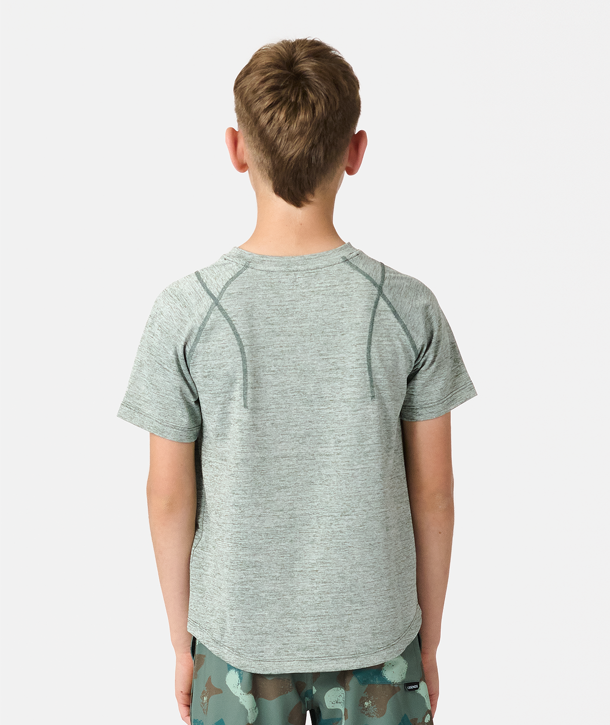 Little Legends Enzo Tee Hunter Green Heather