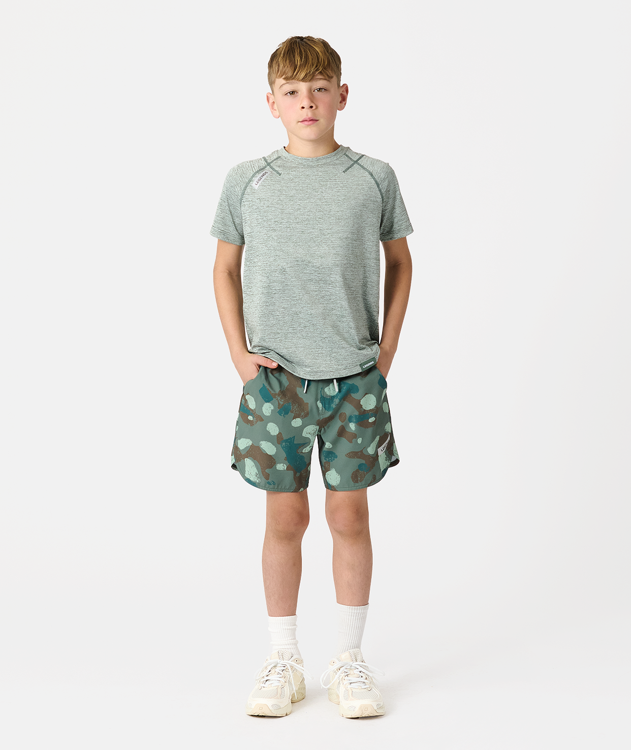 Little Legends Enzo Tee Hunter Green Heather