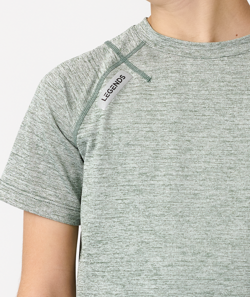 Little Legends Enzo Tee Hunter Green Heather