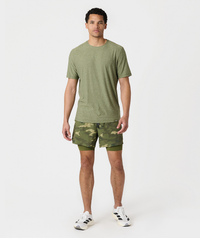 Aire Tee Cypress Heather