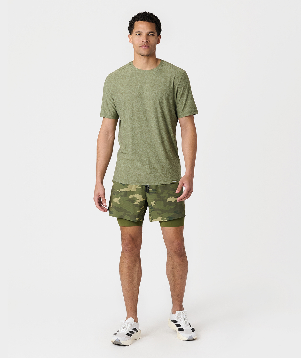 Aire Tee Cypress Heather