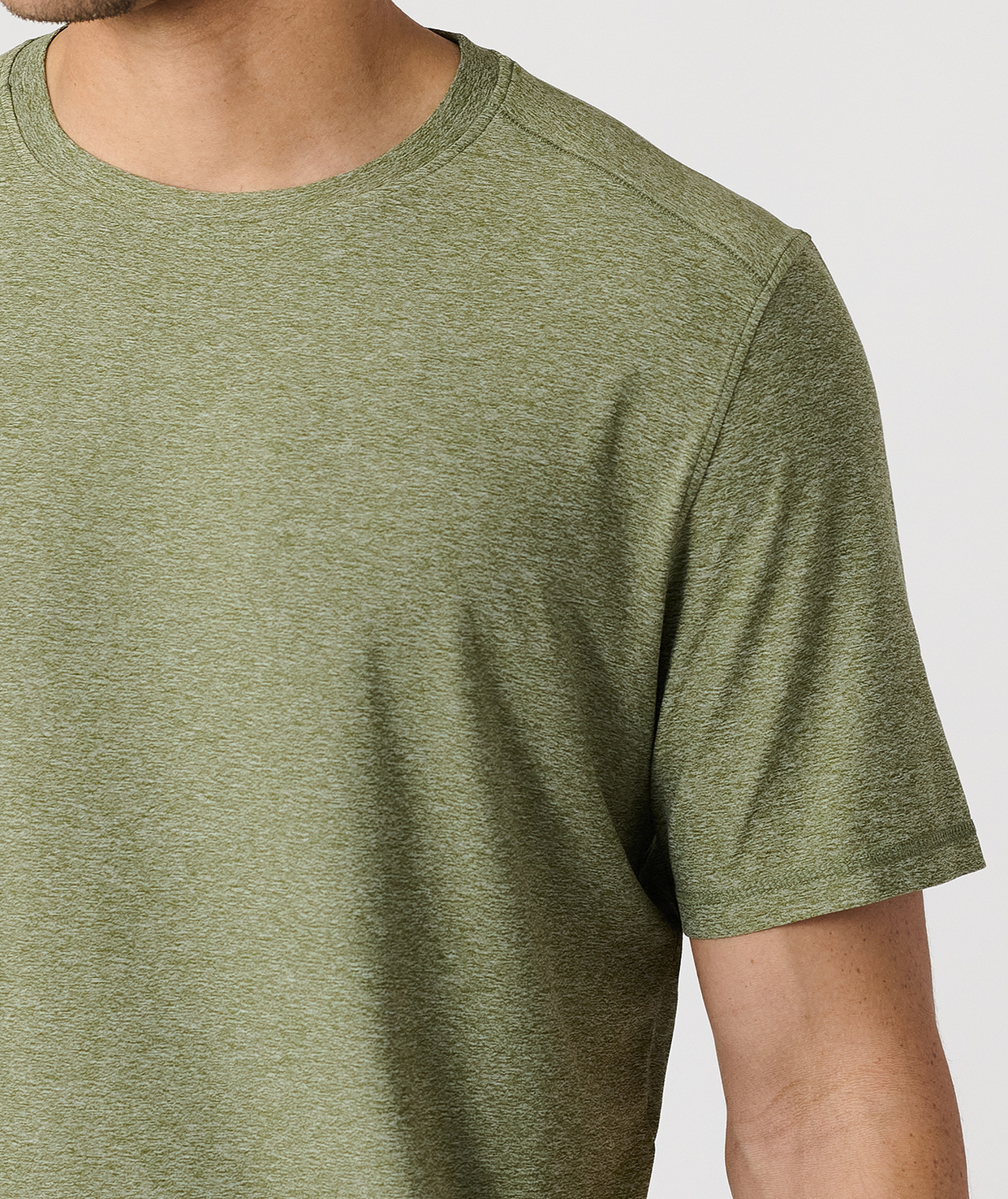 Aire Tee Cypress Heather