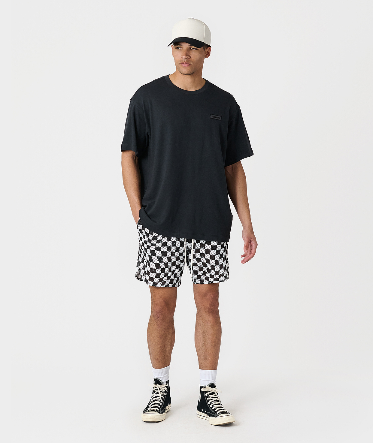 Fairfax Oversized Tee Black