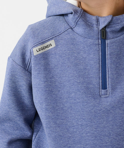 Little Legends Hawthorne Tech Quarter Zip Orion Heather