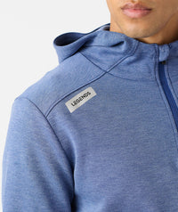Hawthorne Tech Quarter Zip Hoodie (Slim-Fit) Orion Heather