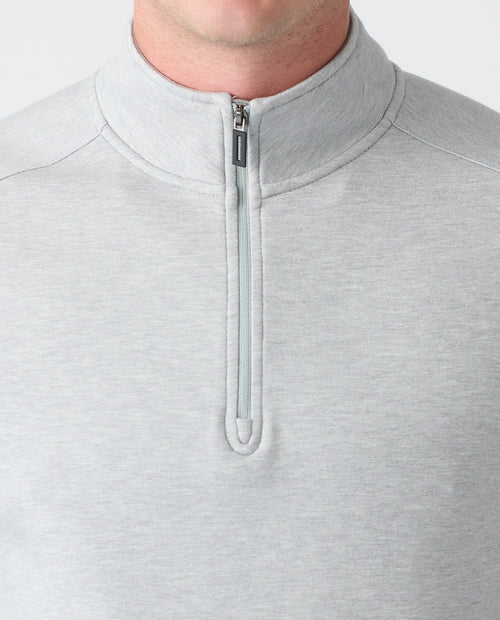 Scuba Quarter Zip Heather Gray