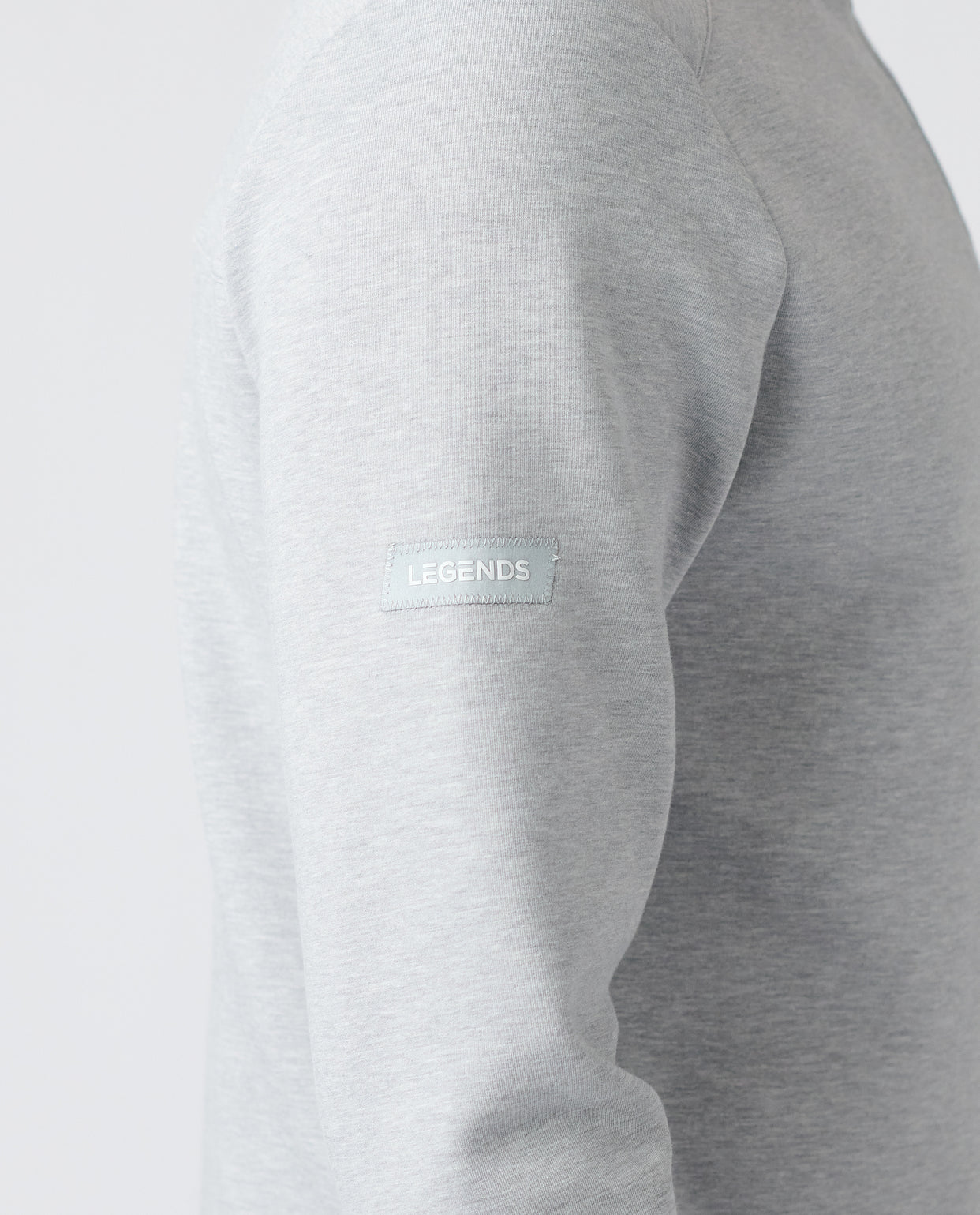 Scuba Quarter Zip Heather Gray