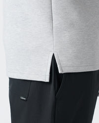 Scuba Quarter Zip Heather Gray