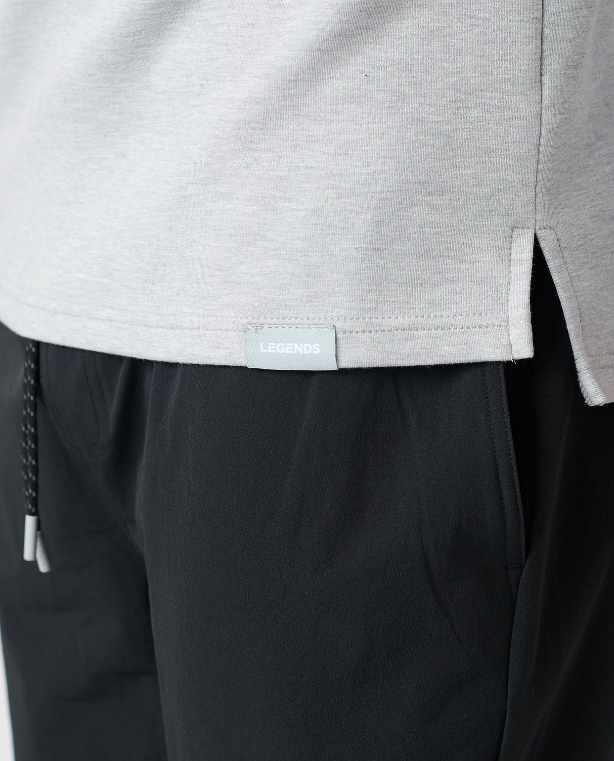 Scuba Quarter Zip Heather Gray