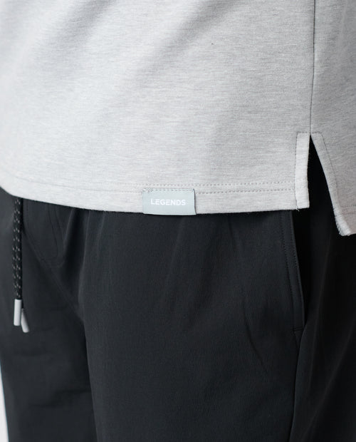 Scuba Quarter Zip Heather Gray