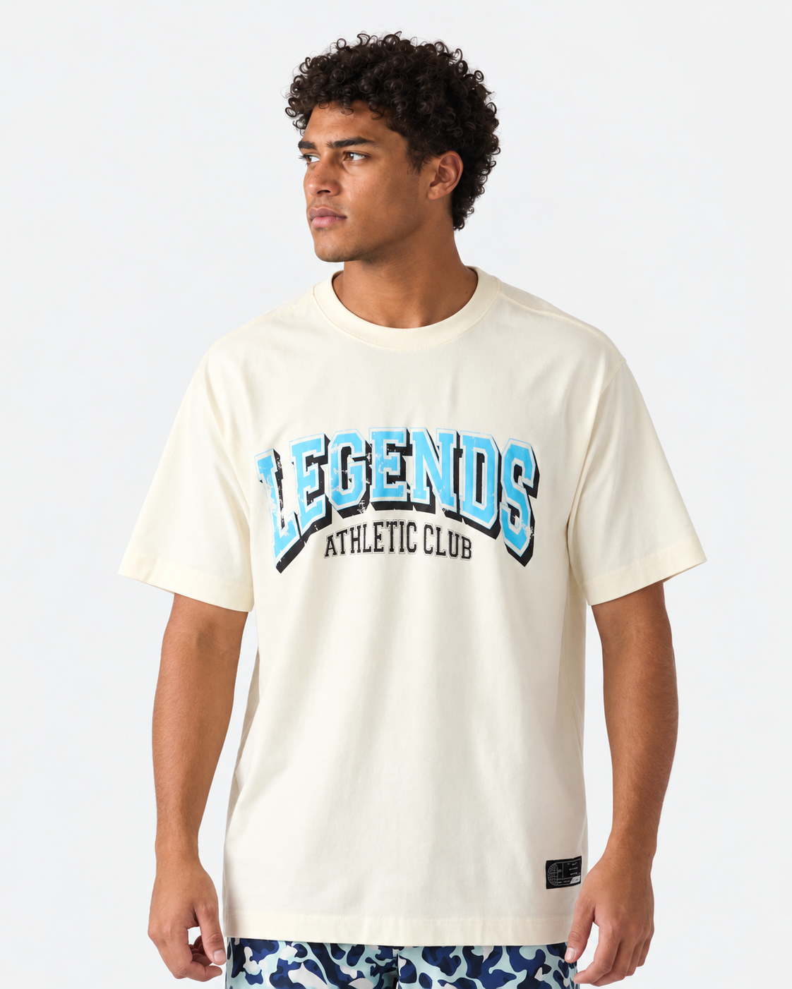 Heritage Oversized Tee AC Natural White