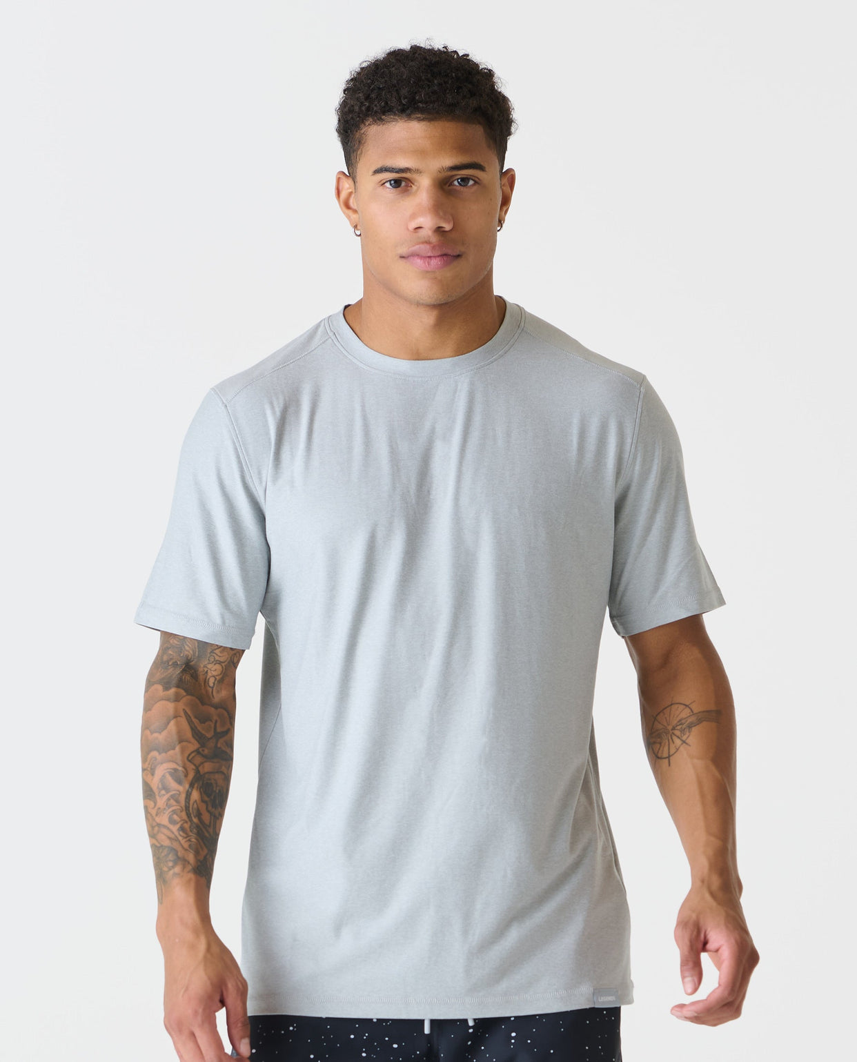 Aire Tee Heather Gray