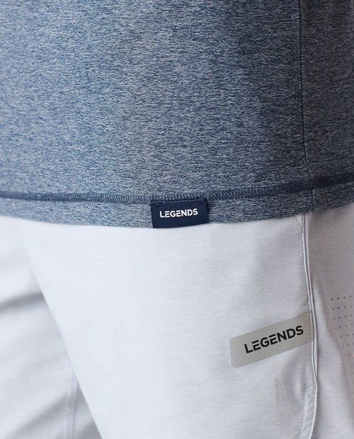 Aire Tee Navy Heather
