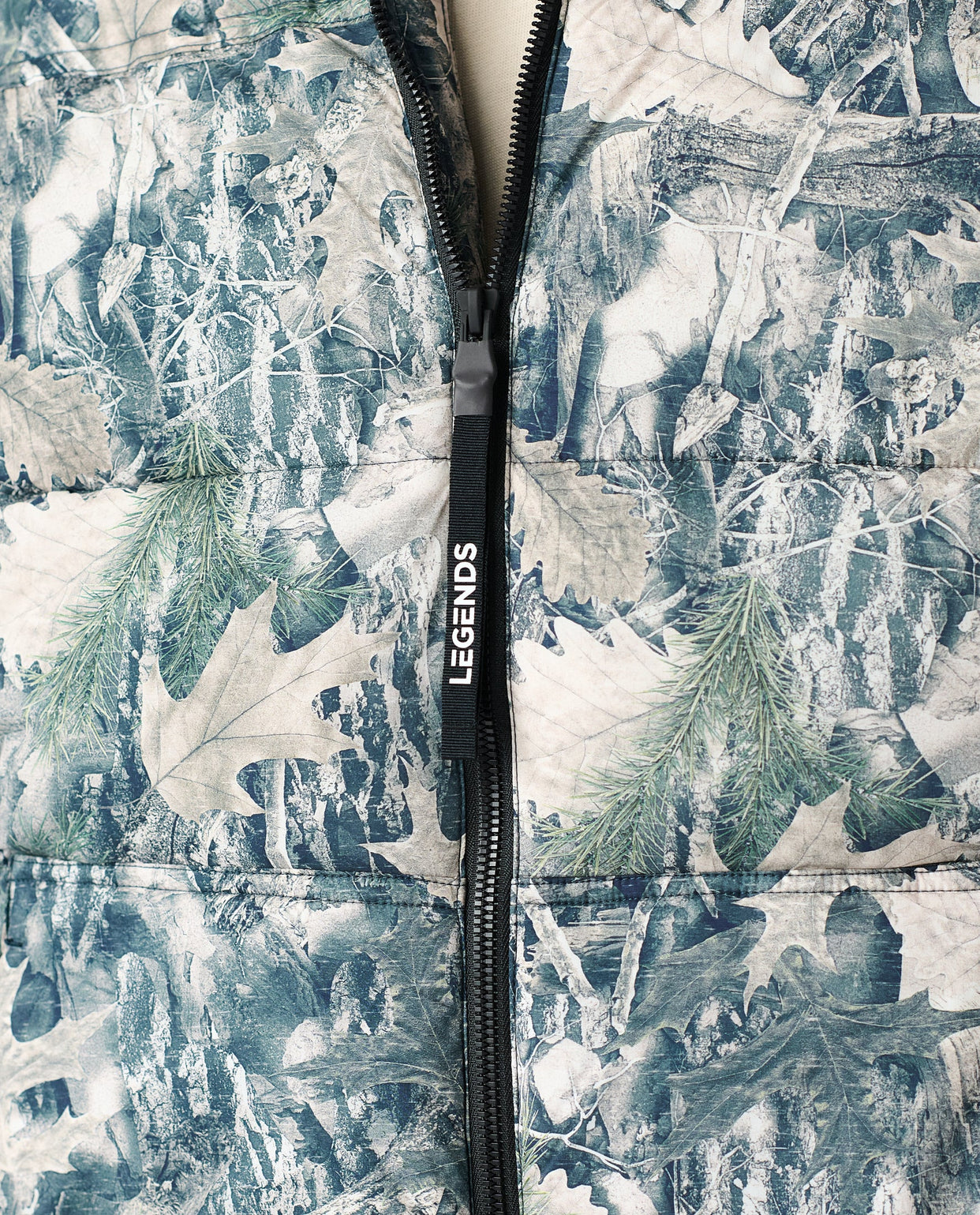 Alpine Puffer Jacket Forest Camo Ice