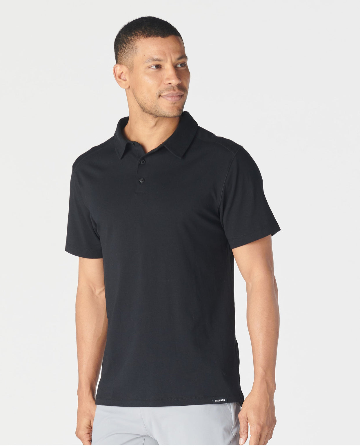 Aviation Polo Black