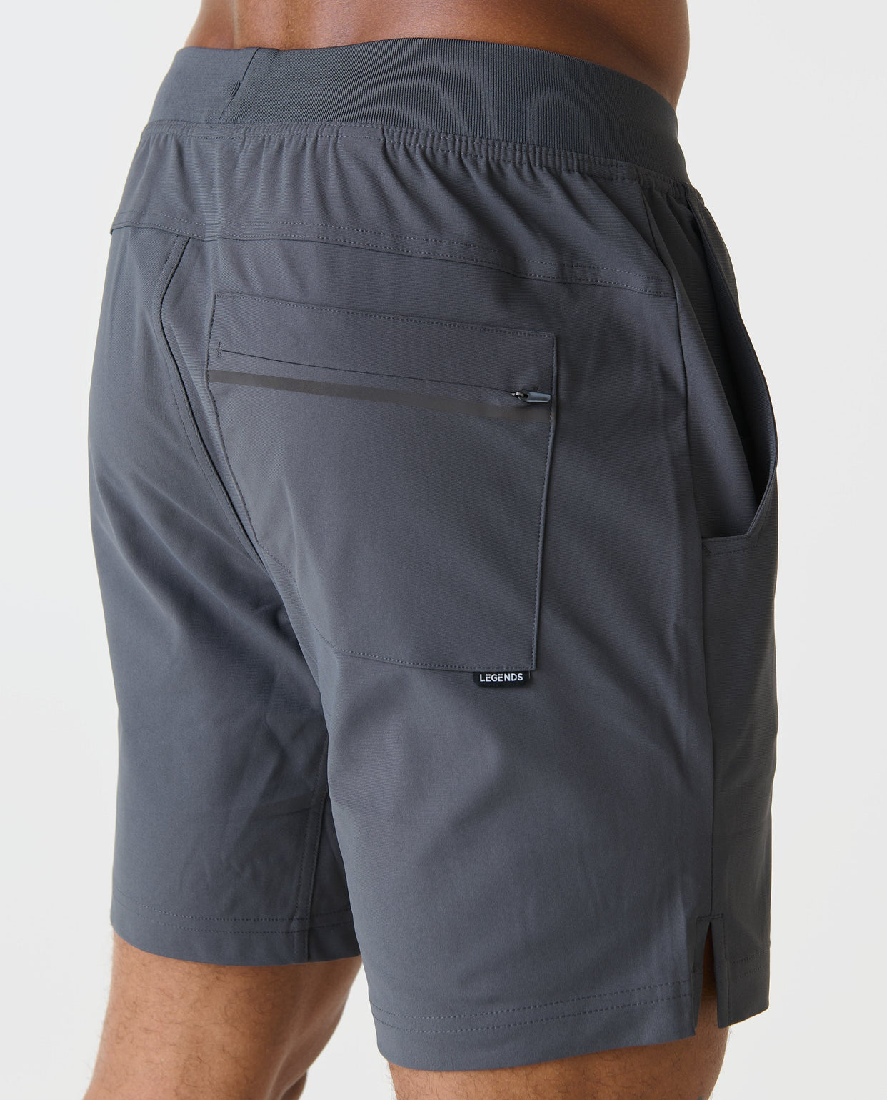 Aviation Short Charcoal Gray