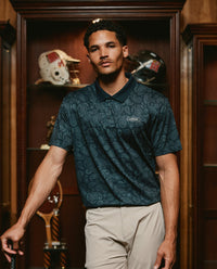 Baldwin Polo Stitch Paisley Ink