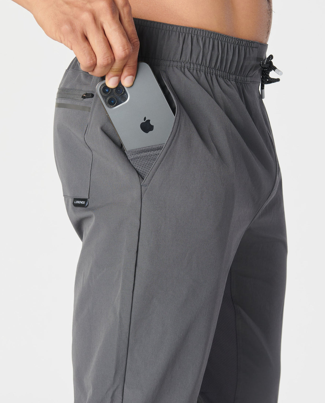 Carson Pant Charcoal Gray