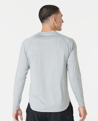 Enzo LS Tee Heather Gray Plus