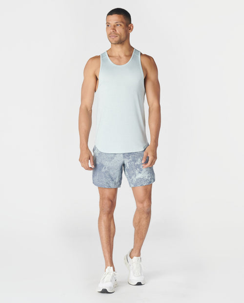 Enzo Tank Cloud Blue Heather