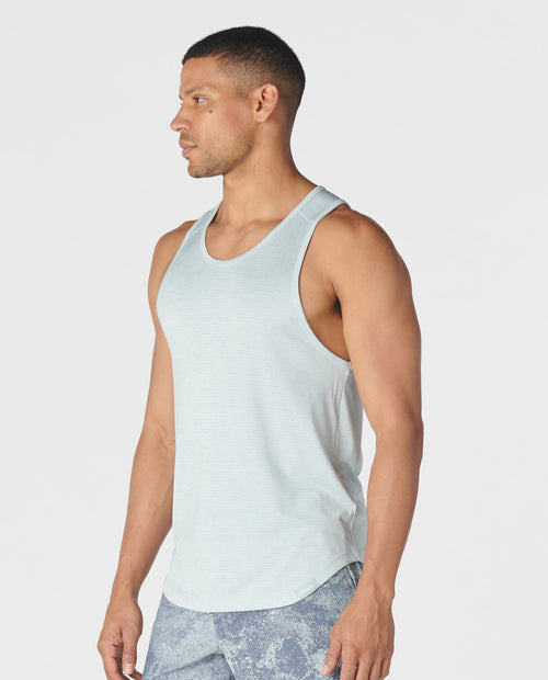 Enzo Tank Cloud Blue Heather