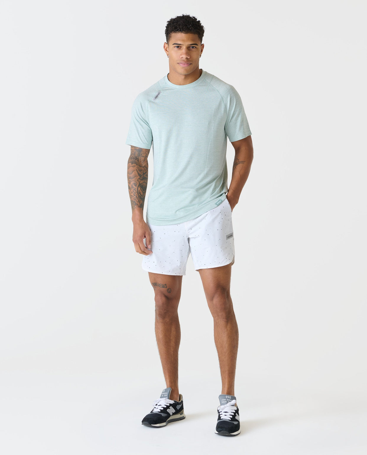 Enzo Tee Laurel Heather