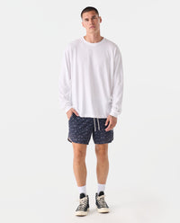 Fairfax Oversized LS Tee White