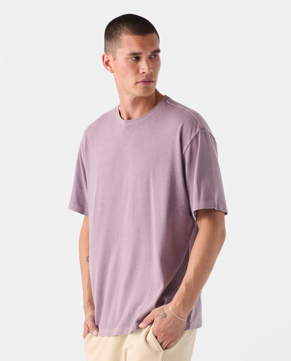 Fairfax Oversized Tee Washed Arctic Dusk