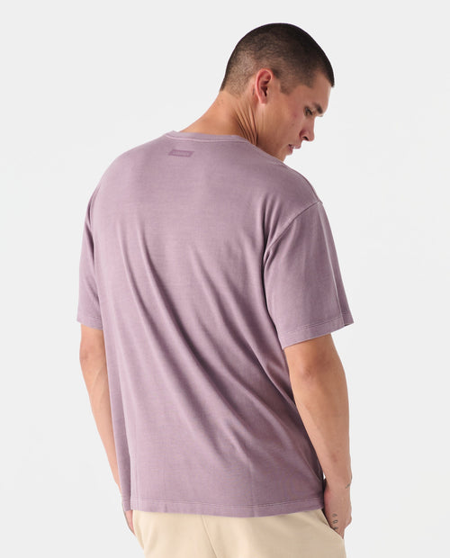 Fairfax Oversized Tee Washed Arctic Dusk