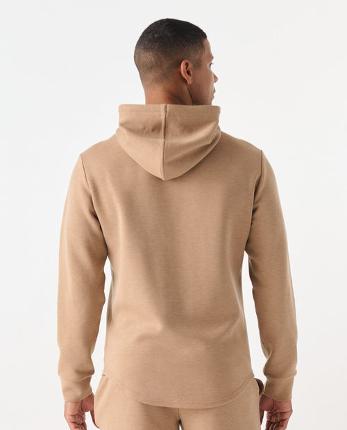 Hawthorne Tech Hoodie Camel Heather