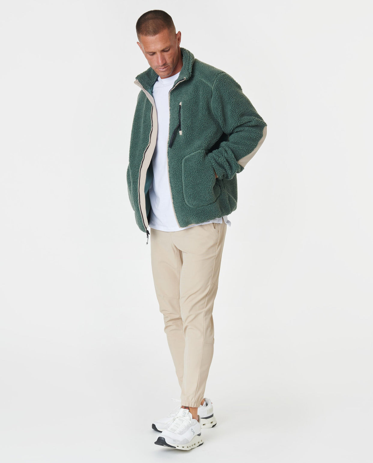 Sherpa Jacket Hunter Green