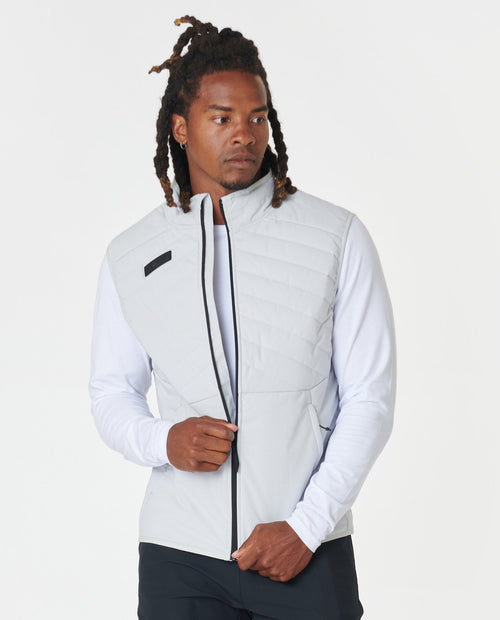 Nuch Puffer Vest Platinum