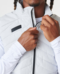 Nuch Puffer Vest Platinum